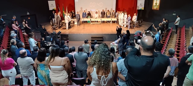 abertura dos trabalhos da câmara mun icipal em 2024