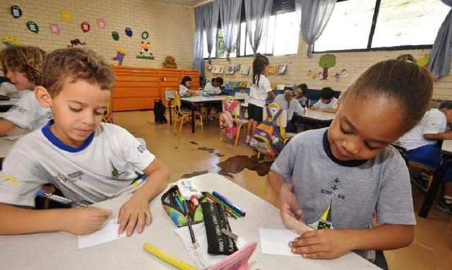 Sala de aula infantil