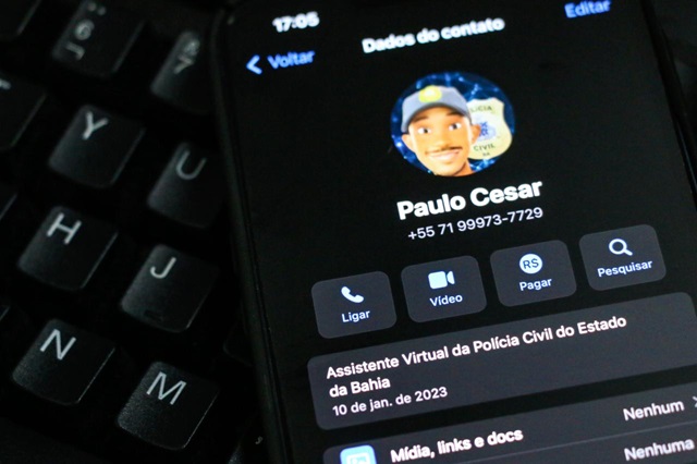 PauloCezar assistente virtual - celular - policia civil