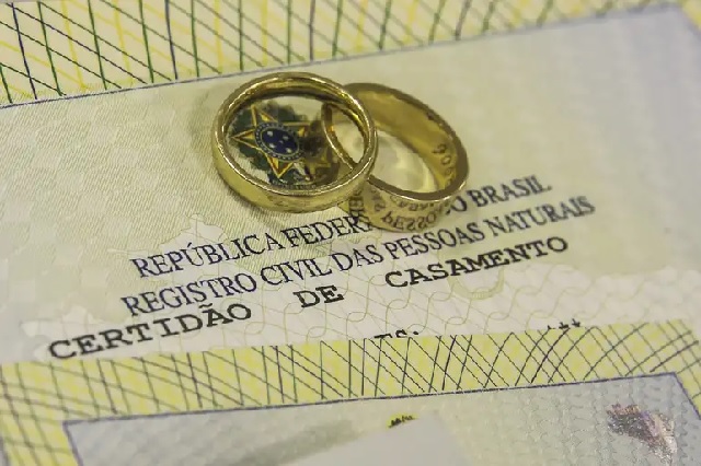 Certidão de casamento