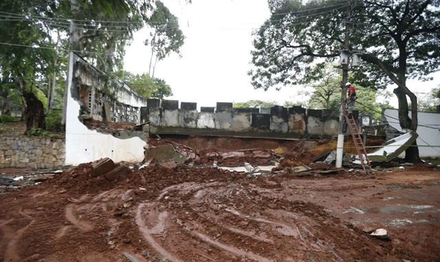 Estragos das chuvas em São Paulo