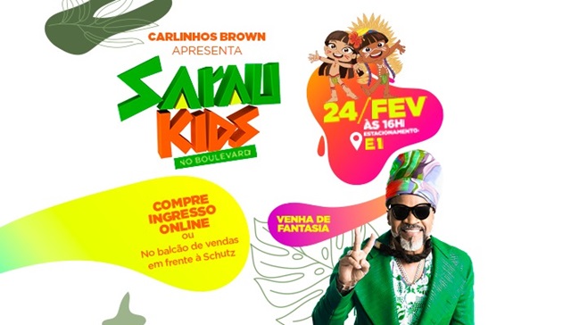 Sarau kids no boulevard shopping