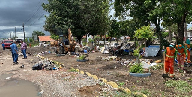 Área em frente ao CSU