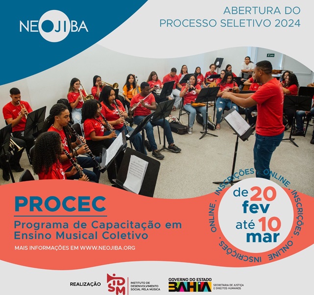 vagas do neojiba - procec