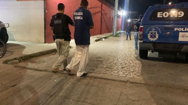 Homicídio no bairro cidade nova próximo a passarela