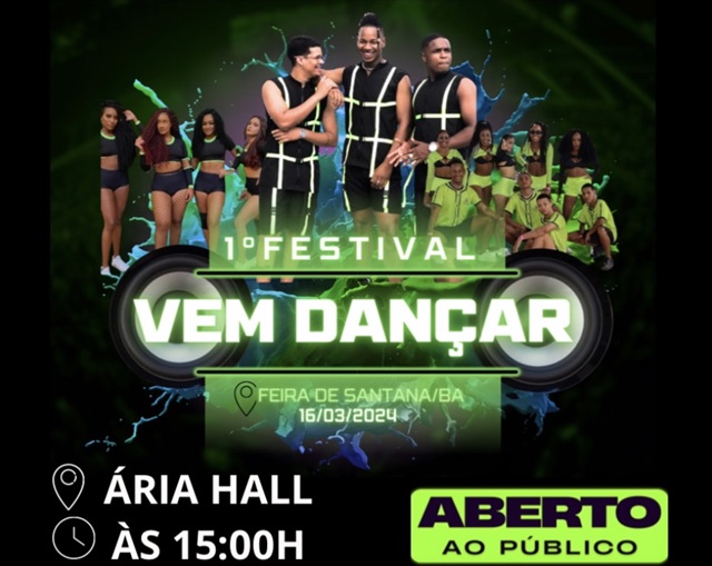 festival de dança em feira