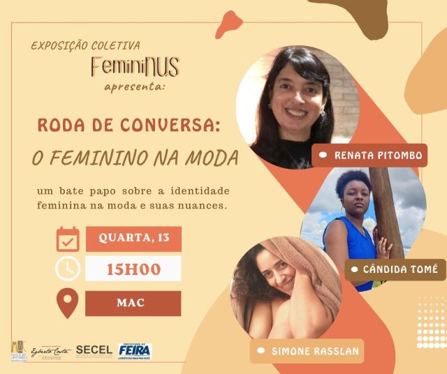 cartaz divulgação evento moda feminina