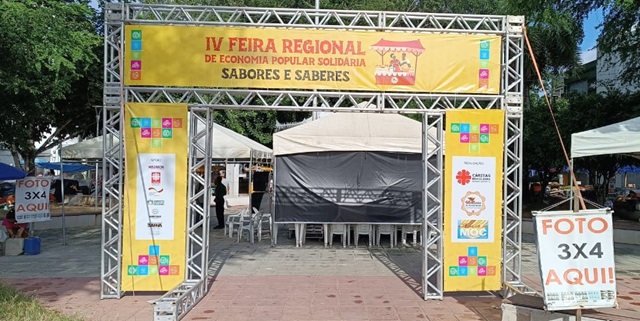 IV Feira Regional de Economia Popular Solidária Sabores e Saberes em Feira de Santana