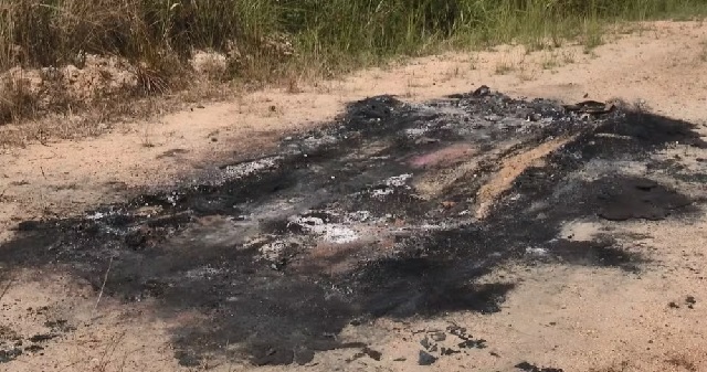 Corpo Carbonizado é encontrado