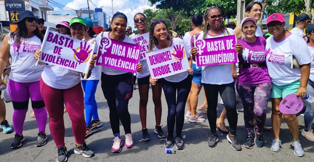 2ª Caminhada em Combate à violência contra a Mulher