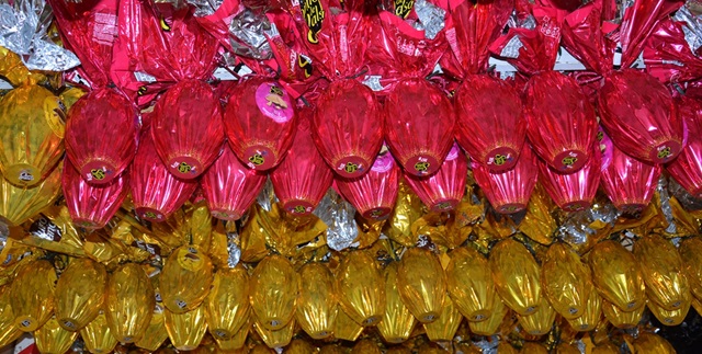 Ovos de chocolat