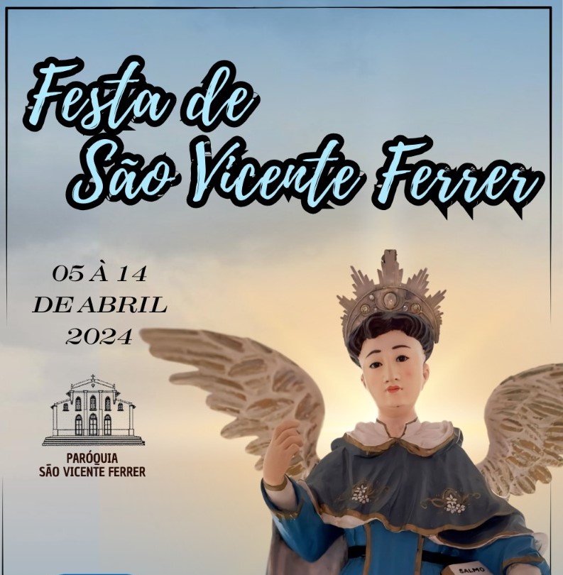 cartaz festa de são vicente o