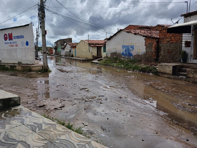 Prejuízos com a chuva