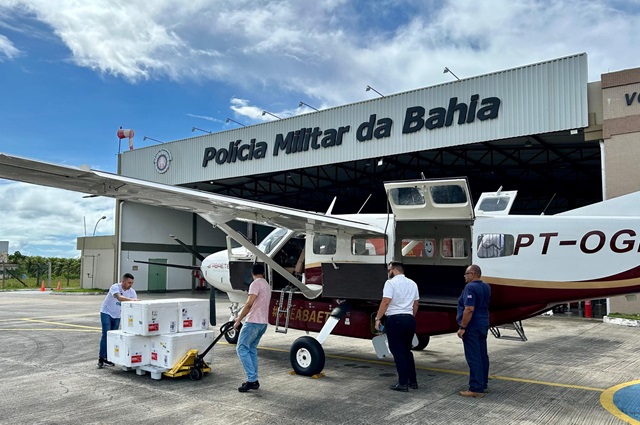 Distribuição de vacinas na Bahia