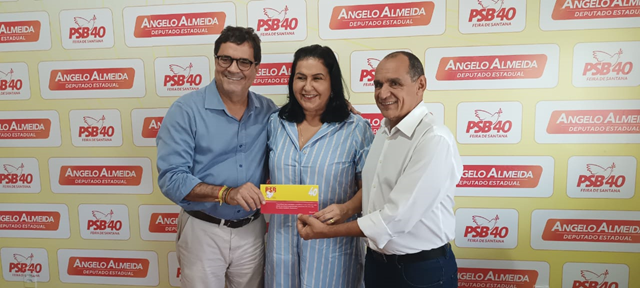 Ângelo Almeida, Eliana Boaventura e Roberto Tourinho