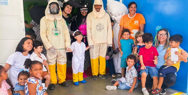 Combate ao mosquito da dengue vira tema de aniversário infantil