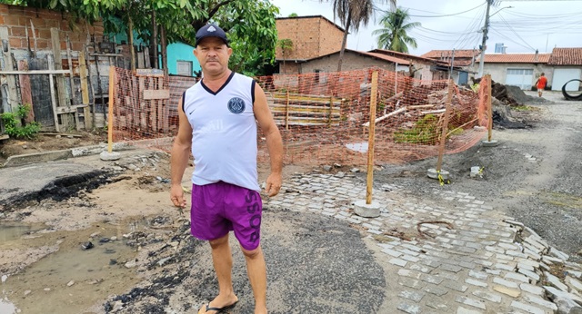 Bairro Mangabeira - manilha - Rua Maria Joana - comerciante Lázaro Raimundo Glaser - ft - Ed Santos do Acorda Cidade2