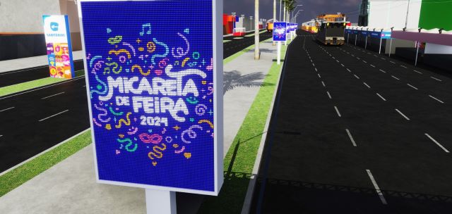 Inovação e tecnologia: saiba como anunciar a sua empresa através dos painéis de LED na Micareta de Feira 2024