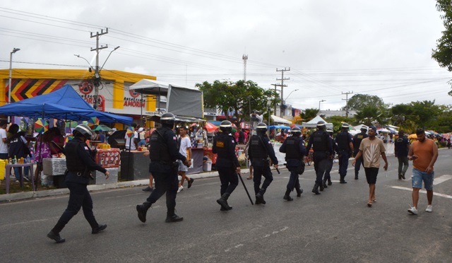 Guarda Municipal no Esquenta Micareta