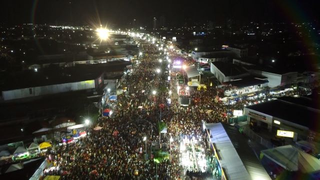 Imagens de Drone Micareta de Feira 2024