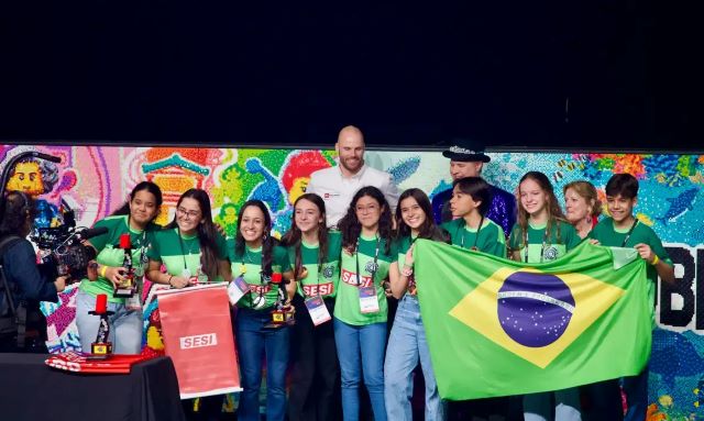 Brasil é campeão no Mundial de Robótica