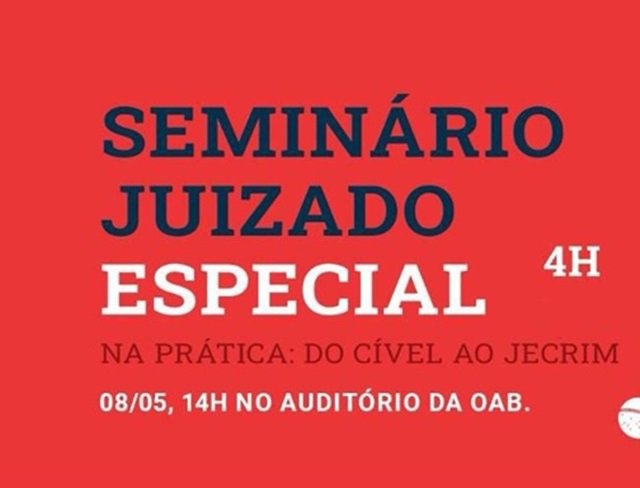 Seminário Juizado Especial - OAB Feira.--