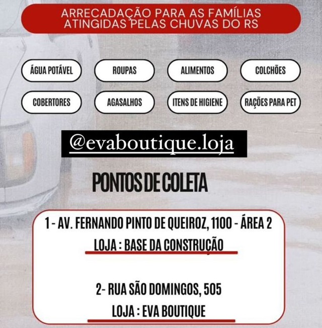 Campanhas Solidárias para ajudar Rio Grande do Sul5