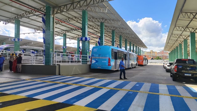 Terminal do BRT da Avenida Ayrton Senna