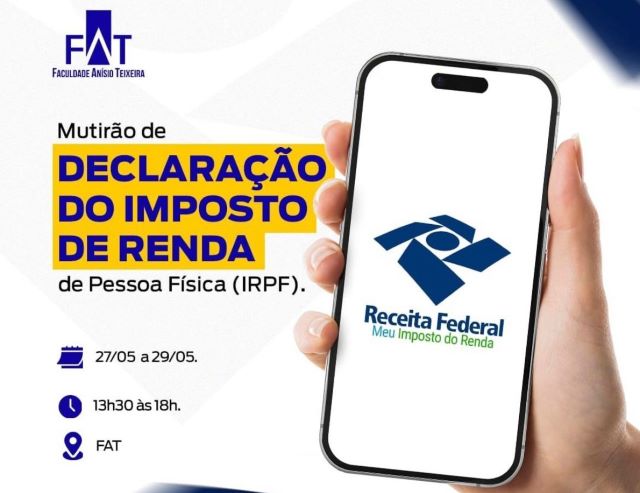 declaração de mutirão de Imposto de Renda