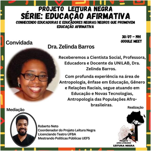 Leitura negra - plen - educação afirmativa