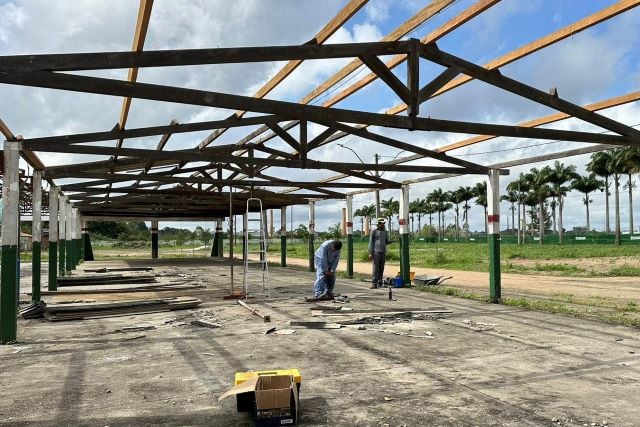 Obras no Parque de Exposição avançam para receber a Expofeira 2024