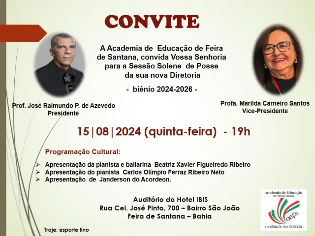 Novas posses na Academia de Educação